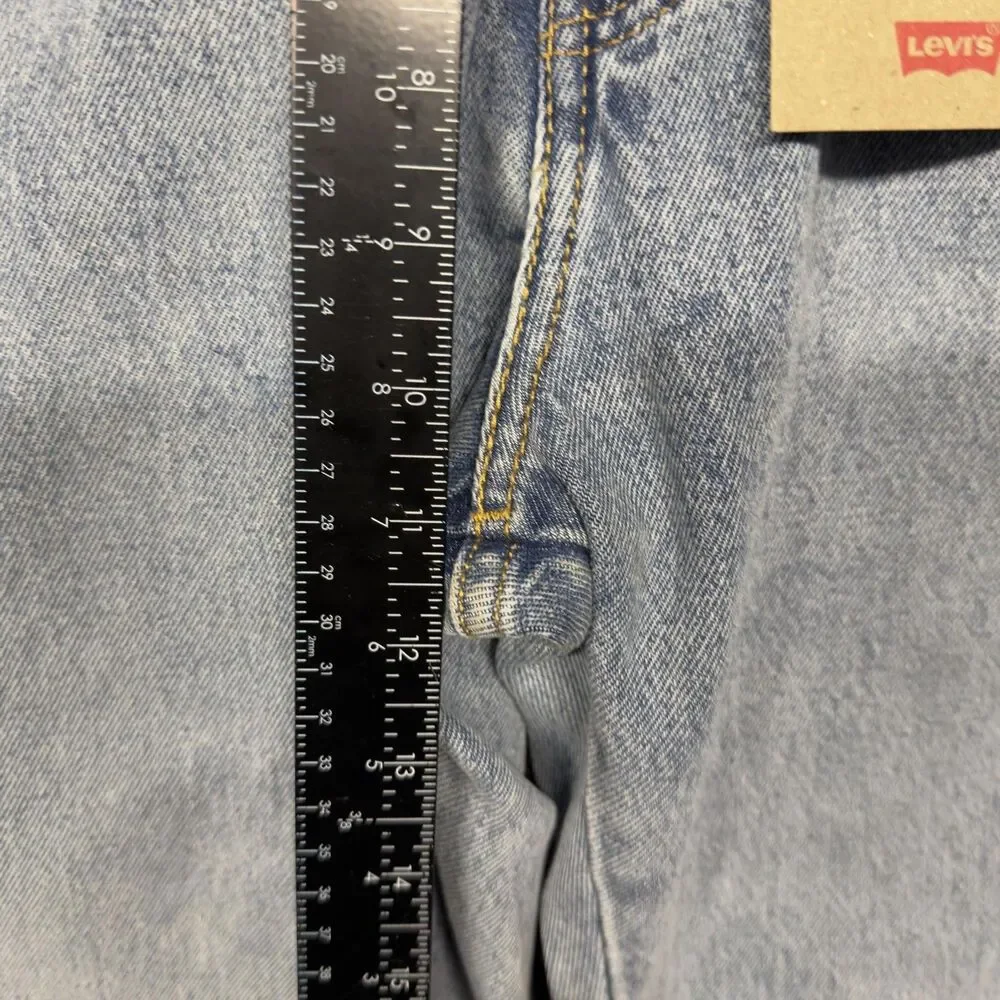 Levi's Western Fit Jeans Mens 32x30 Light Blue Straight Leg Denim NWT 37681-0029
